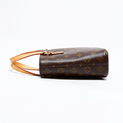 ルイ・ヴィトン LOUIS VUITTON 2004年製 ヴァヴァン PM モノグラム パンダ 村上隆 ハンドバッグ ブラウン WS22743