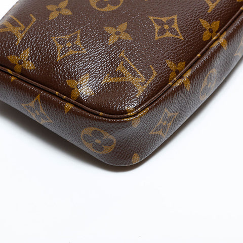 ルイ・ヴィトン LOUIS VUITTON 2004年製 モノグラムパンダ ポシェットアクセソワール 村上隆 ショルダーバッグ ブラウン WS22744