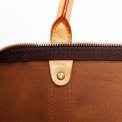 ルイ・ヴィトン LOUIS VUITTON 1998年製 モノグラム キーポル バンドリエール50 ボストンバッグ ブラウン WS22745