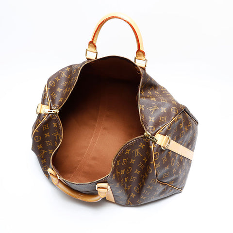 ルイ・ヴィトン LOUIS VUITTON 1998年製 モノグラム キーポル バンドリエール50 ボストンバッグ ブラウン WS22745