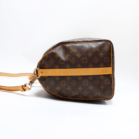 ルイ・ヴィトン LOUIS VUITTON 1998年製 モノグラム キーポル バンドリエール50 ボストンバッグ ブラウン WS22745