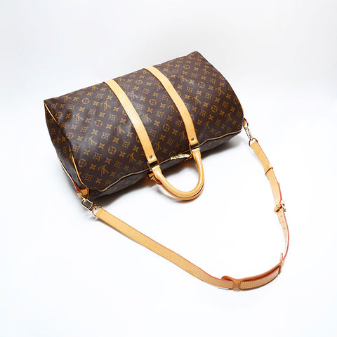 ルイ・ヴィトン LOUIS VUITTON 1998年製 モノグラム キーポル バンドリエール50 ボストンバッグ ブラウン WS22745