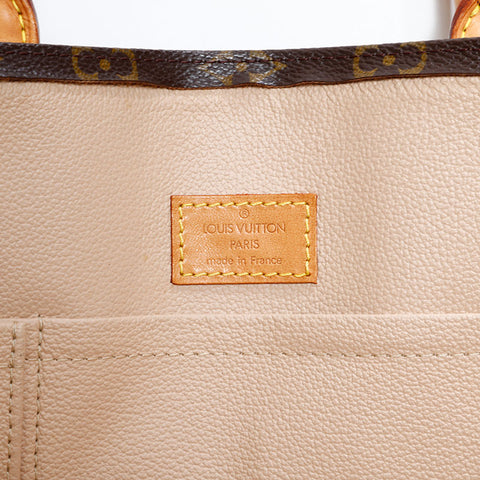 ルイ・ヴィトン LOUIS VUITTON 2002年製 モノグラム サックプラ ハンドバッグ ブラウン WS22747