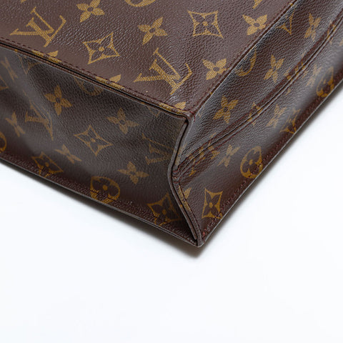 ルイ・ヴィトン LOUIS VUITTON 2002年製 モノグラム サックプラ ハンドバッグ ブラウン WS22747