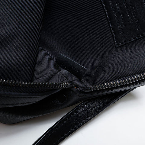 LOUIS VUITTON 2019 Taiga Rainbow Danube Shoulder Bag black WS22748