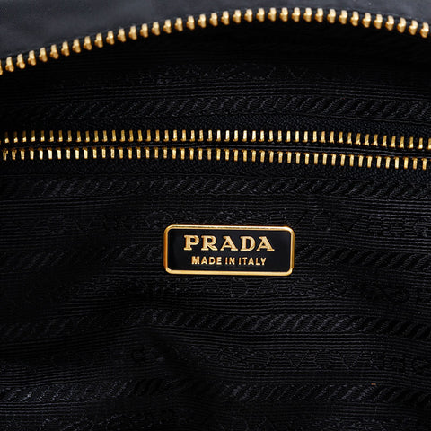 プラダ PRADA ナイロン ハンドバッグ ブラック WS22751
