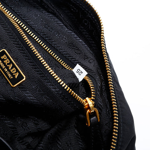 プラダ PRADA ナイロン ハンドバッグ ブラック WS22751