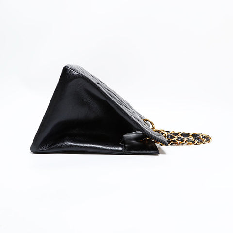 CHANEL No. 5 1997-1999 Matelasse Caviar COCO Mark GST Tote Bag black WS22756