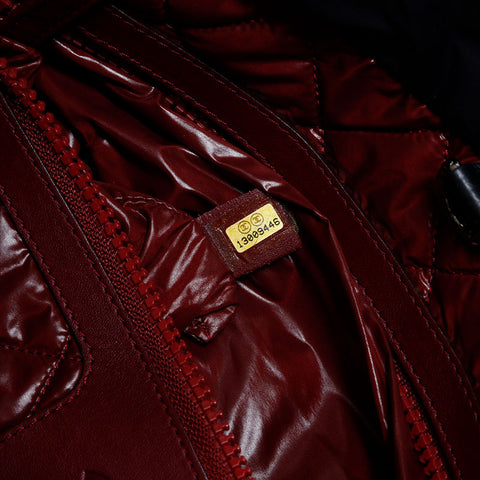 シャネル CHANEL 13番台 2009-2010 ナイロン コココクーン トートバッグ ブラック WS22759
