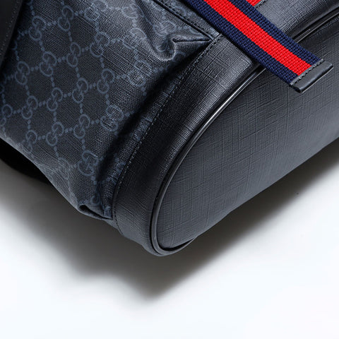 グッチ GUCCI GGスプリーム PVC ラージ リュック・デイパック ブラック WS22762