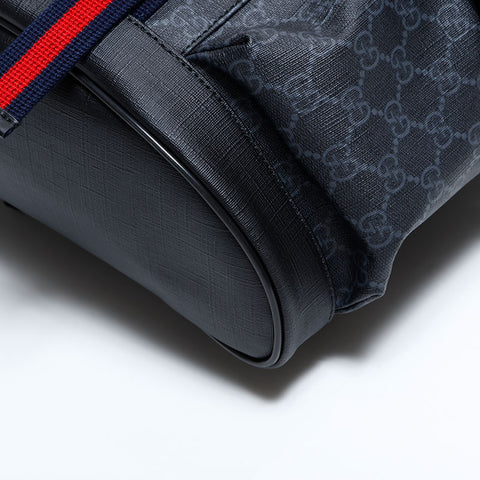 グッチ GUCCI GGスプリーム PVC ラージ リュック・デイパック ブラック WS22762