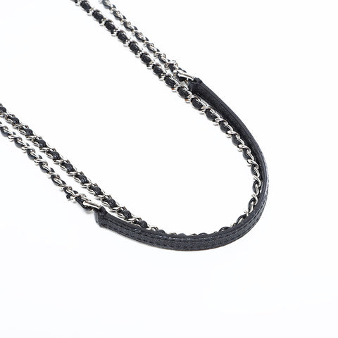 シャネル CHANEL 25番台 2018 キャビアスキン マトラッセ ミニ ショルダーバッグ ブラック WS22765