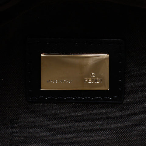 フェンディ FENDI ズッカ キャンバス ハンドバッグ ブラック WS22769