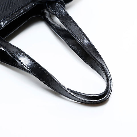 フェンディ FENDI ズッカ キャンバス ハンドバッグ ブラック WS22769