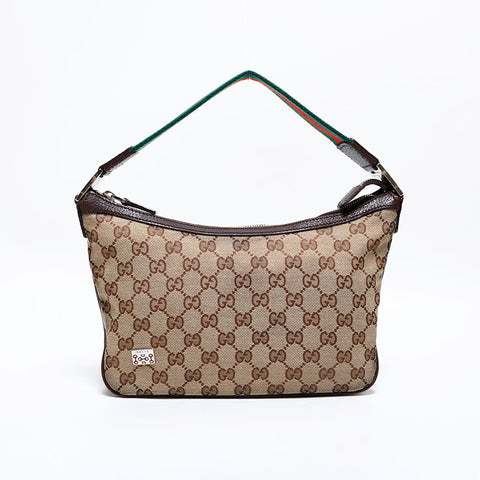 グッチ GUCCI GGキャンバス ショルダーバッグ ベージュ WS22770