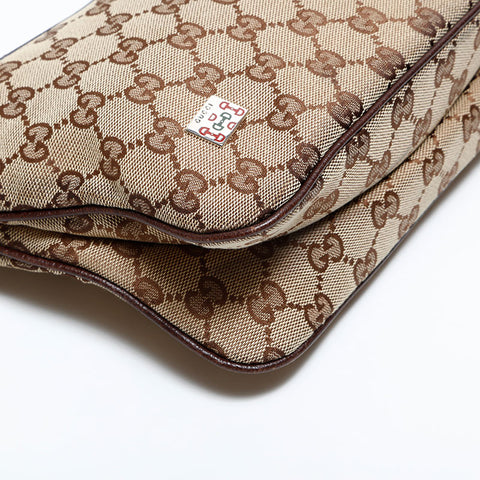 グッチ GUCCI GGキャンバス ショルダーバッグ ベージュ WS22770