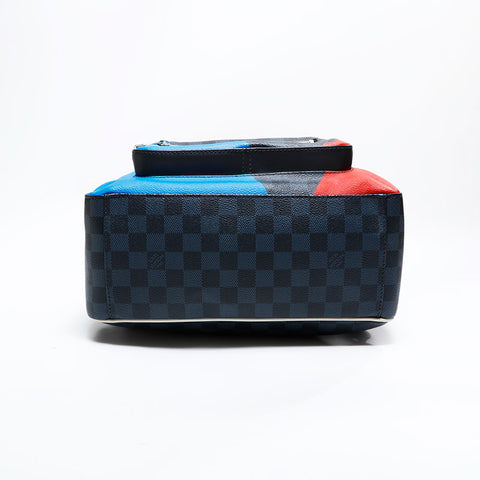 ルイ・ヴィトン LOUIS VUITTON 2016年製 ダミエ コバルト ジョッシュ アメリカズカップ 2017 リュック・デイパック ブラック WS22771