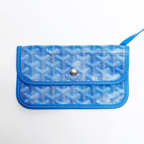 ゴヤール GOYARD サンルイ トートバッグ ブルー WS22773