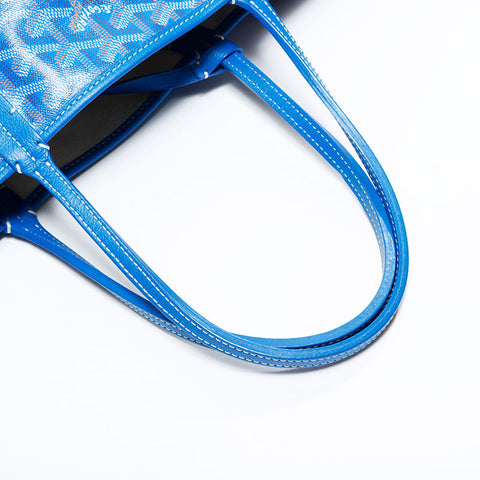 ゴヤール GOYARD サンルイ トートバッグ ブルー WS22773