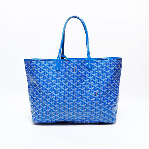 ゴヤール GOYARD サンルイ トートバッグ ブルー WS22773