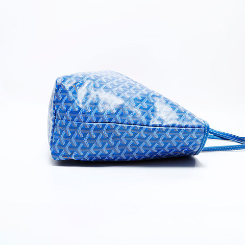 ゴヤール GOYARD サンルイ トートバッグ ブルー WS22773
