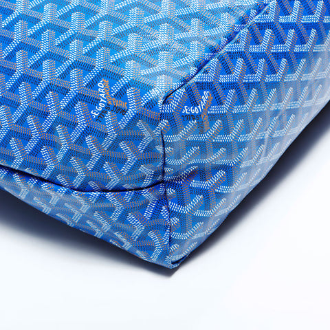 ゴヤール GOYARD サンルイ トートバッグ ブルー WS22773