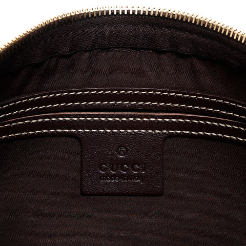 グッチ GUCCI GGスプリーム PVC ウエストバッグ ブラウン WS22774