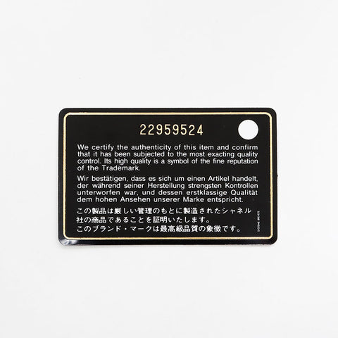 シャネル CHANEL シェブロン レザー 22番台 チェーン ウォレット ミニ 2016-2017 ショルダーバッグ ブラック WS22776