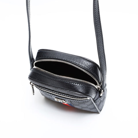 バレンシアガ BALENCIAGA ×GUCCI コラボ ザ ハッカー プロジェクト ショルダーバッグ ブラック WS22778