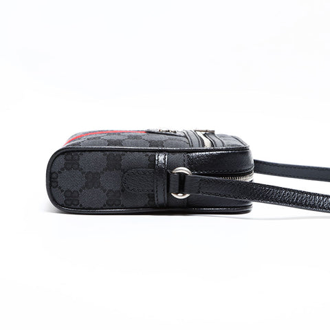 バレンシアガ BALENCIAGA ×GUCCI コラボ ザ ハッカー プロジェクト ショルダーバッグ ブラック WS22778