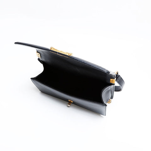 CHANEL 25th series 2018 Boy Caviar Skin Chen Shoulder Bag black WS22782