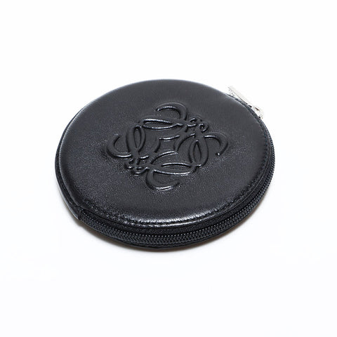 LOEWE Anagram Leather Mini Coin case black WS22796