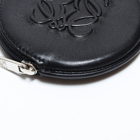 LOEWE Anagram Leather Mini Coin case black WS22796