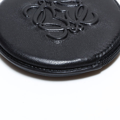 LOEWE Anagram Leather Mini Coin case black WS22796