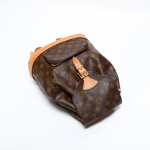 ルイ・ヴィトン LOUIS VUITTON 1990年製 モンスリMM モノグラム リュック・デイパック ブラウン WS22803