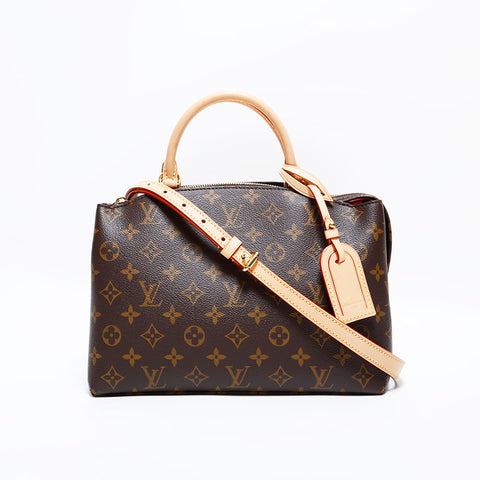 ルイ・ヴィトン LOUIS VUITTON モノグラム プティ パレ PM ハンドバッグ ブラウン WS22804