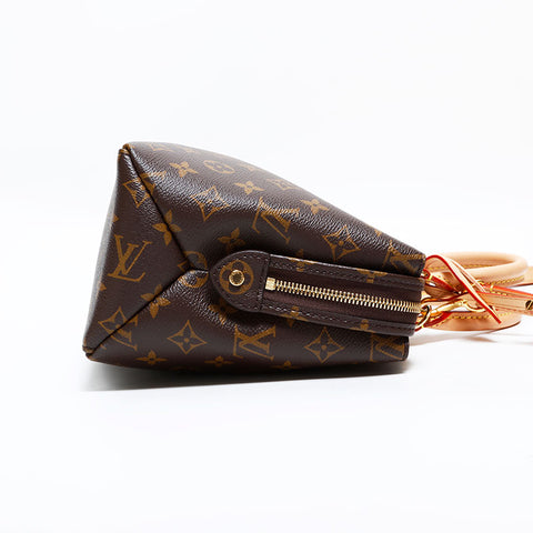 ルイ・ヴィトン LOUIS VUITTON モノグラム プティ パレ PM ハンドバッグ ブラウン WS22804