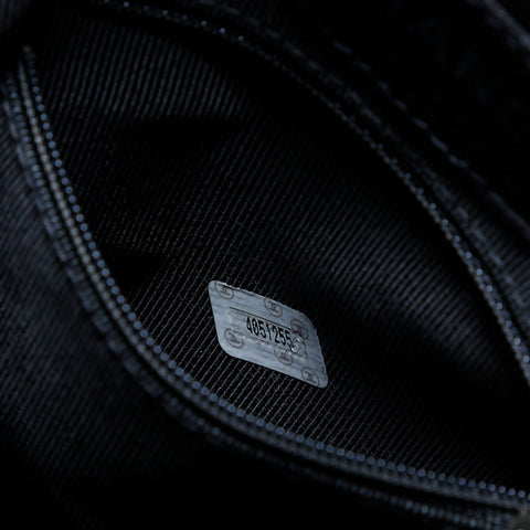 CHANEL No. 4 1996-1997 Lambskin COCO Mark Backpack  Daypack black WS22810