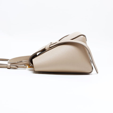 セリーヌ CELINE ナノ　ベルトバッグ レザー 2way ハンドバッグ ベージュ WS22826