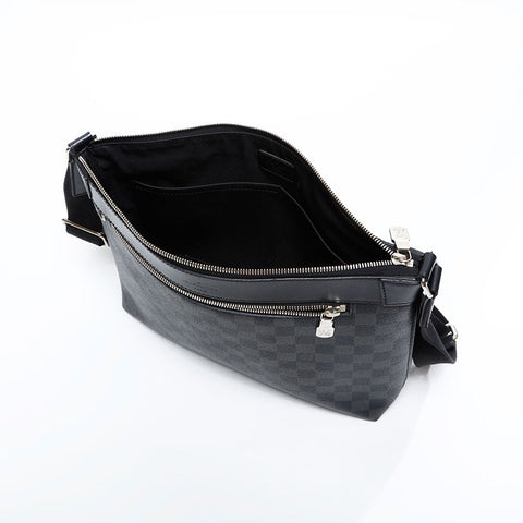 ルイ・ヴィトン LOUIS VUITTON 2018年製 ダミエ ミックPM NM ショルダーバッグ ブラック WS22834