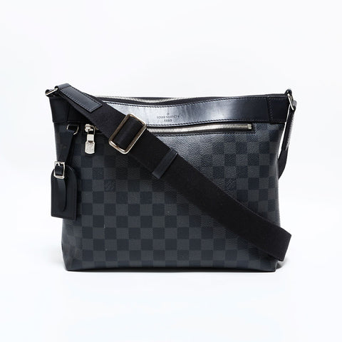 ルイ・ヴィトン LOUIS VUITTON 2018年製 ダミエ ミックPM NM ショルダーバッグ ブラック WS22834