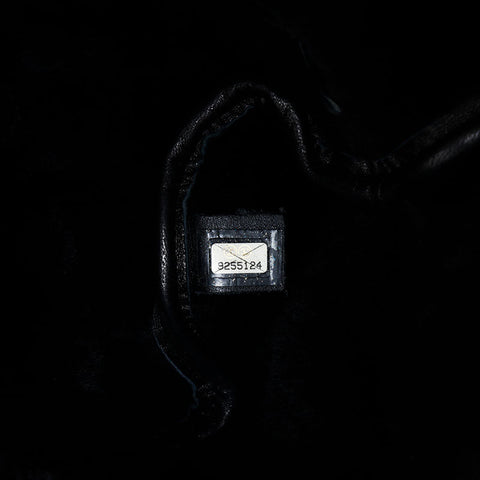 シャネル CHANEL 9番台 2004-2005 ボア フラップ チェーン ムートン ショルダーバッグ ブラック WS22839