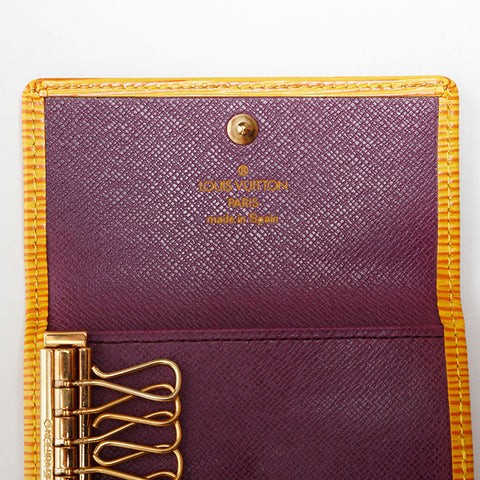ルイ・ヴィトン LOUIS VUITTON 1996年製 エピ ミュルティクレ6 キーケース イエロー WS22841