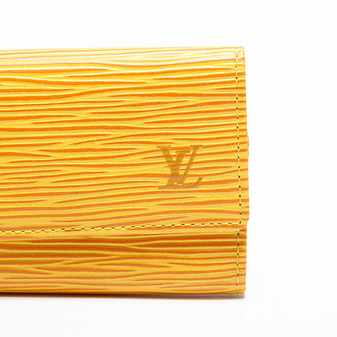 ルイ・ヴィトン LOUIS VUITTON 1996年製 エピ ミュルティクレ6 キーケース イエロー WS22841