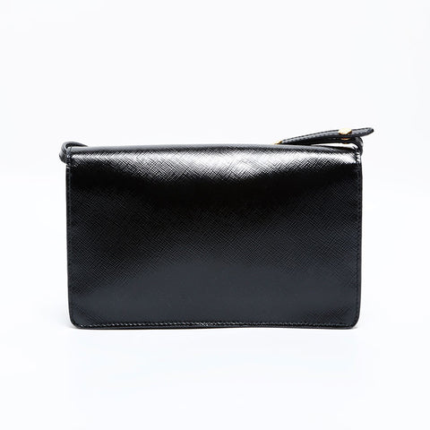 プラダ PRADA レザー ショルダーバッグ ブラック WS22842