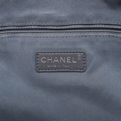CHANEL No. 13 2009-2010 Matelasse Chain Shoulder Bag black WS22844