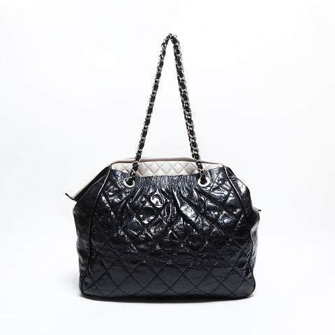 CHANEL No. 13 2009-2010 Matelasse Chain Shoulder Bag black WS22844
