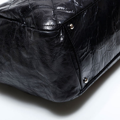 CHANEL No. 13 2009-2010 Matelasse Chain Shoulder Bag black WS22844