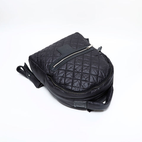 シャネル CHANEL 20番台 2014-2015 ナイロン コココクーン リュック・デイパック ブラック WS22851