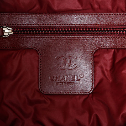 シャネル CHANEL 20番台 2014-2015 ナイロン コココクーン リュック・デイパック ブラック WS22851